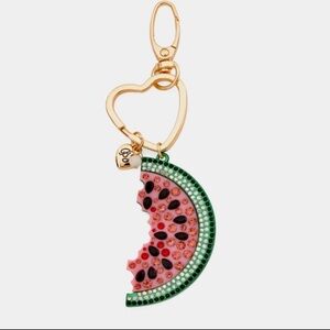 Betsey Johnson | Watermelon Slice Bag Charm / Key Chain